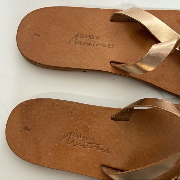 Cobblers Mistress Rose Gold Sandals - Picture 10 of 13